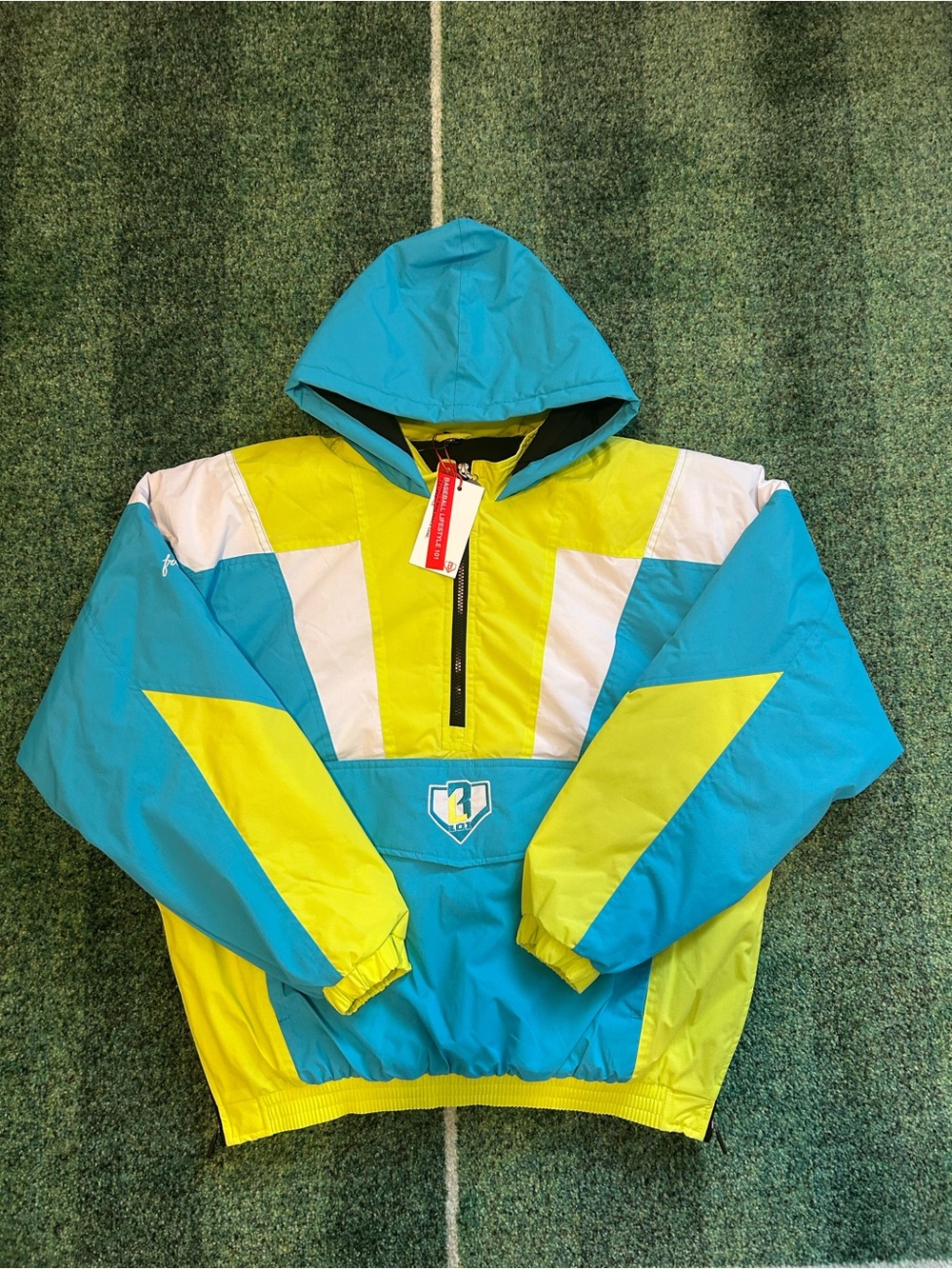 Baseball Lifestyle 101 Colorblock Pullover Jacket
